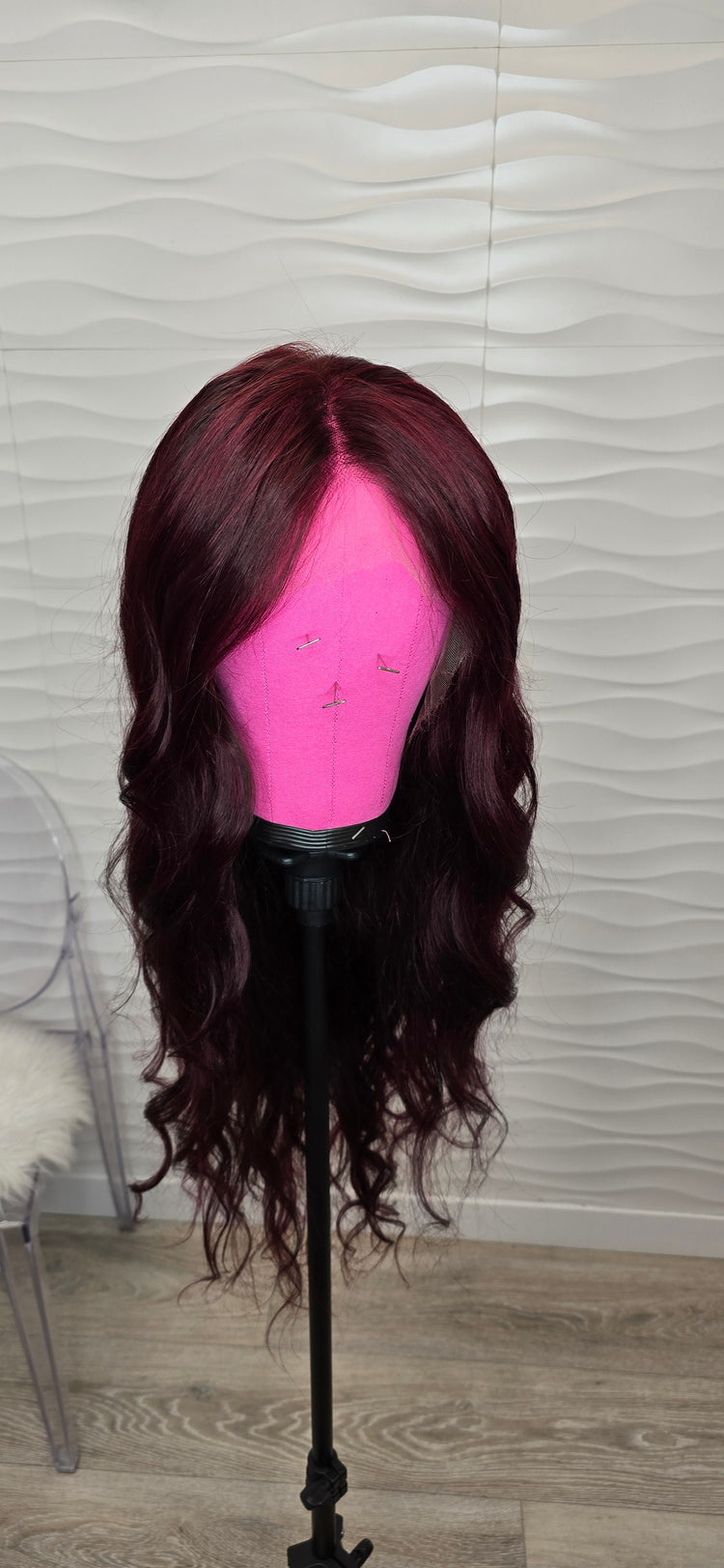 Burgundy Glueless Body Wave Wig